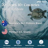 Life-Space Shape B420 Probiotic Capsules close-up