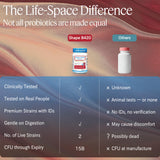Life-Space Shape B420 Probiotic Capsules with a measuring spoon