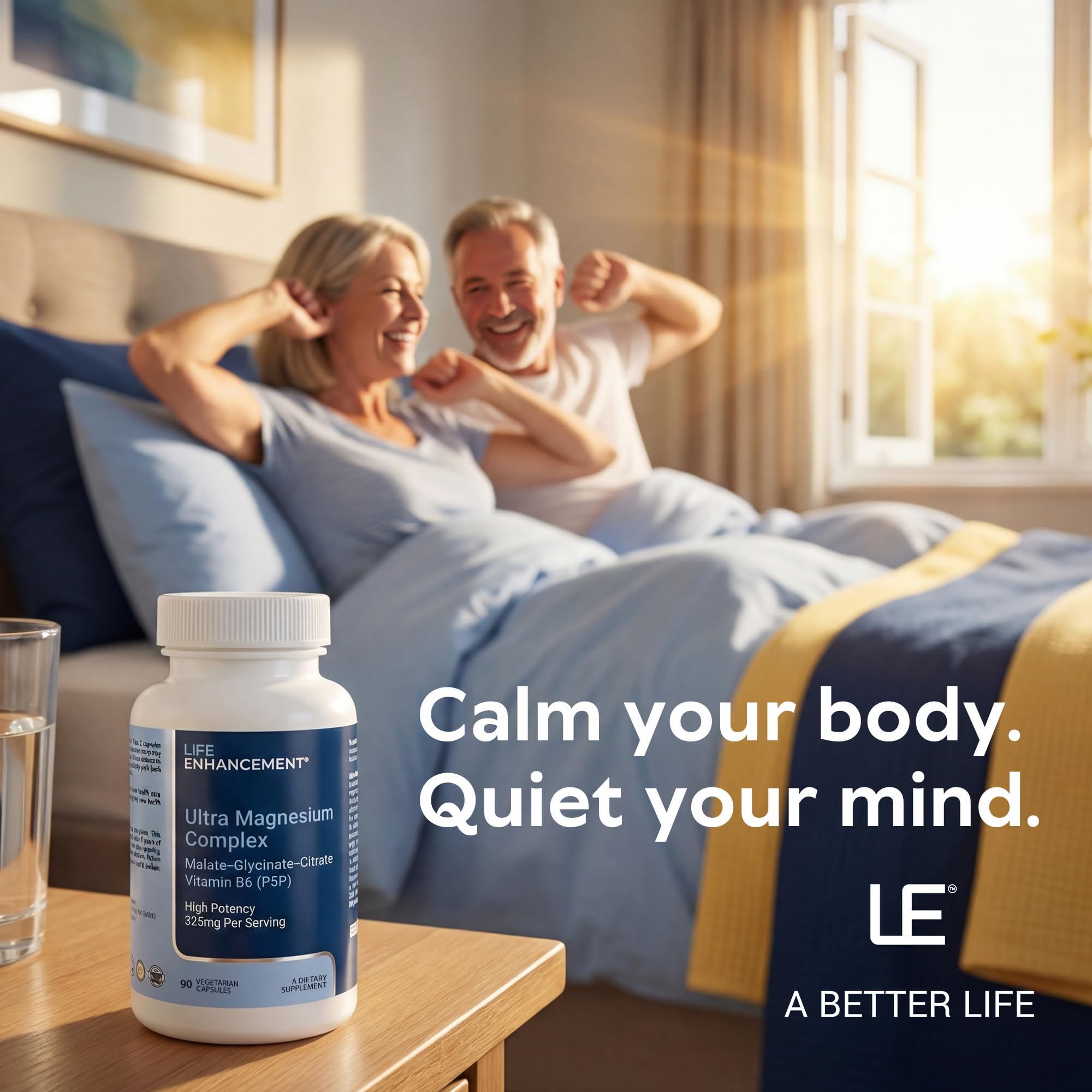Life support Ultra Magnesium Complex 325mg back view