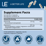 Life support Ultra Magnesium Complex 325mg with a glass of water