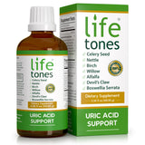 Life Tones Uric Acid Relief Liquid Supplement 222g front view