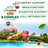 Lifeable B-Complex Gummies for Kids nutritional information