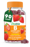 Lifeable B-Complex Vitamin Gummies 60 Count packaging front view