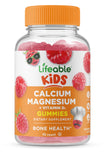 Lifeable Calcium Gummies bottle front view with 90 count