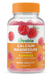 Lifeable Calcium Magnesium Gummies bottle front view