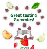 Lifeable Cranberry Gummies nutritional information