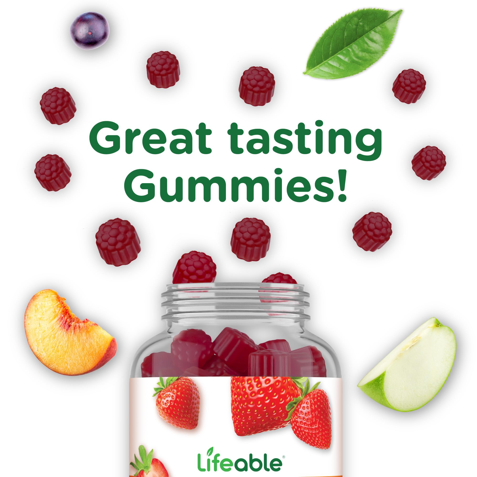 Lifeable Elderberry Gummies ingredients list