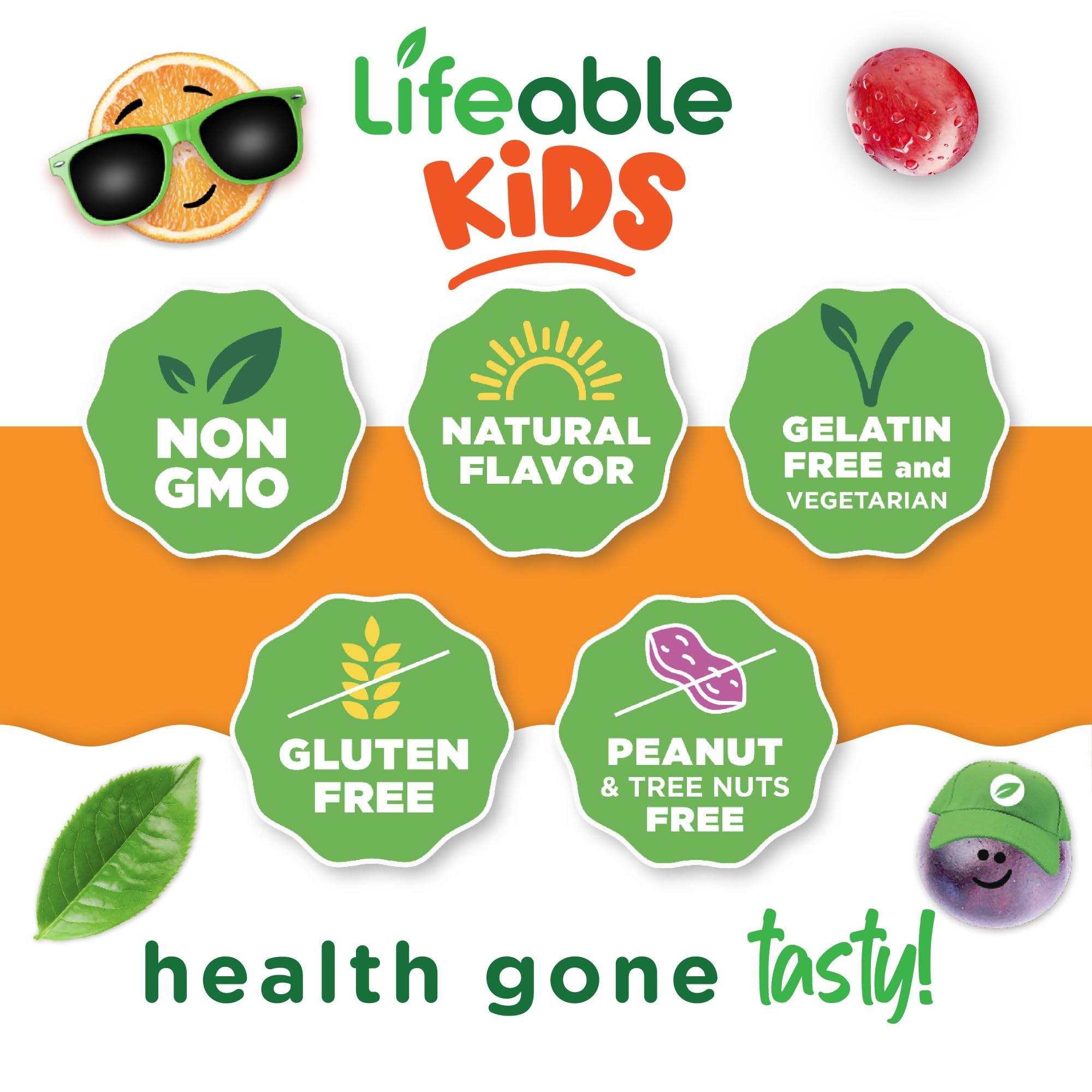Lifeable Iron Gummies for Kids gummy being held in a child's hand