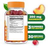 Lifeable Magnesium Gummies 250mg Elemental Magnesium gummies close-up