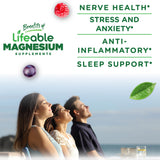 Lifeable Magnesium Gummies 250mg Elemental Magnesium nutritional information