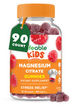 Lifeable Magnesium Gummies raspberry flavour bottle front view