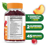 Lifeable Multivitamin Gummies bottle with berry flavour
