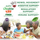 Lifeable Prebiotic Fiber Gummies ingredients list on packaging