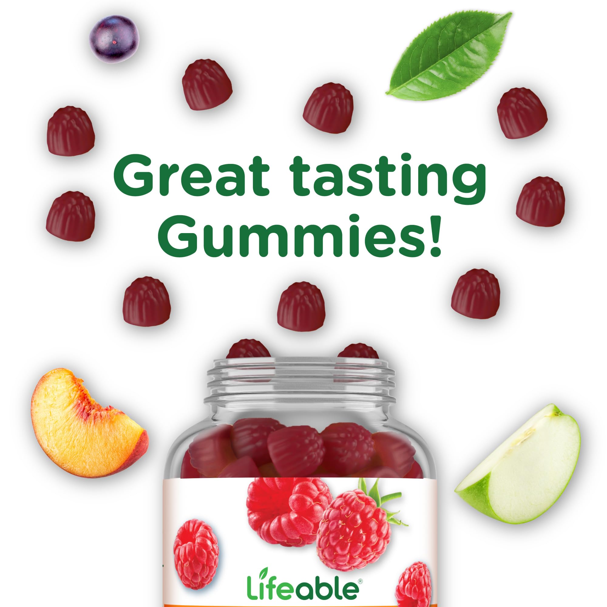 Lifeable Probiotic Gummies Raspberry lifestyle image