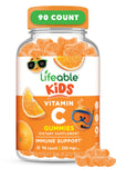 Lifeable Vitamin C Gummies for Kids 250mg front view