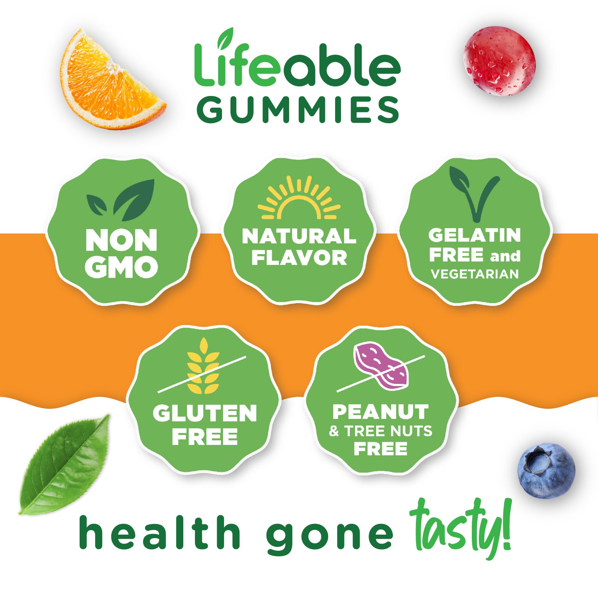 Lifeable Women's Multivitamin Gummies ingredients list