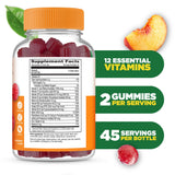 Lifeable Women's Multivitamin Gummies raspberry flavour