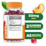 Lifeable Zinc Gummies 50mg side view showing packaging