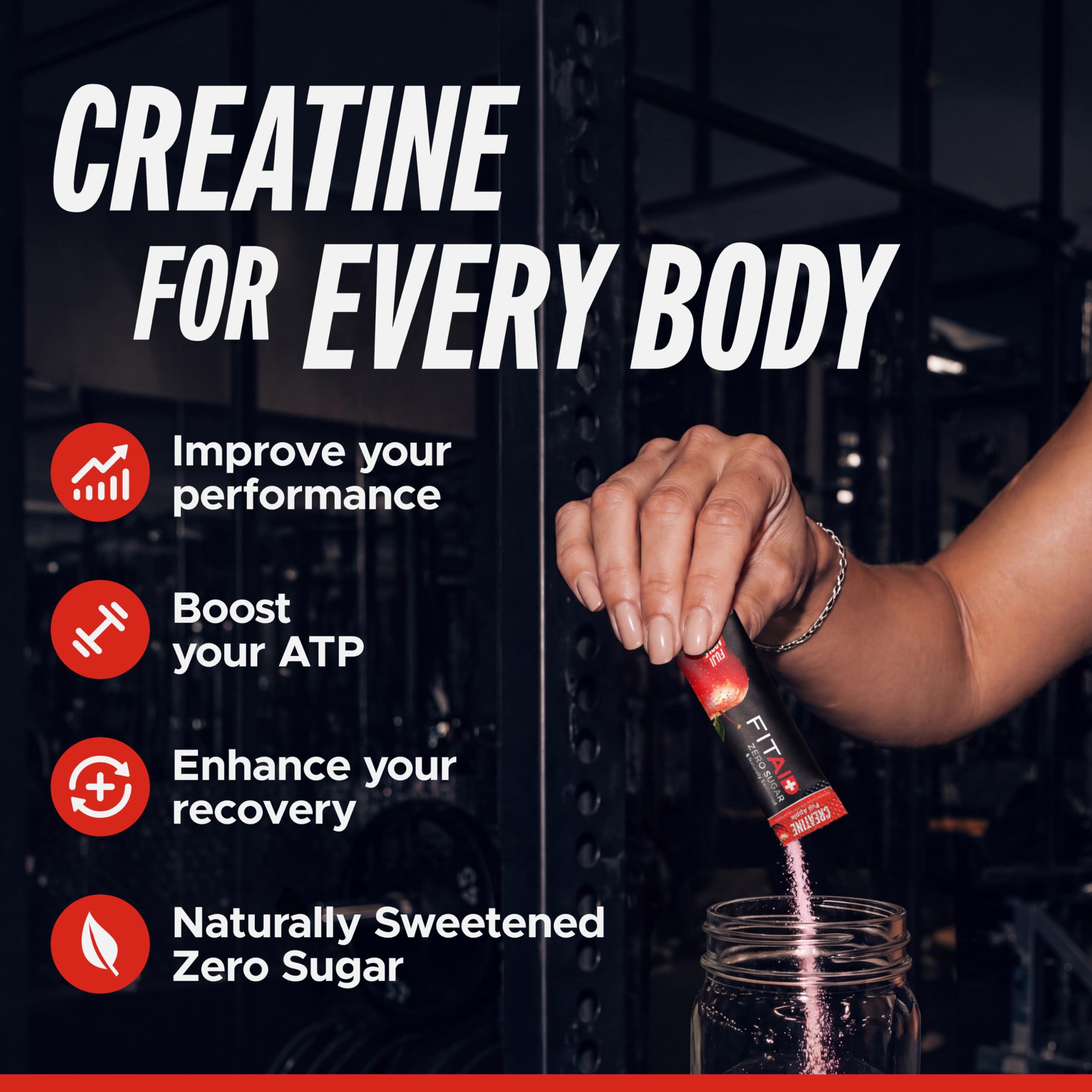 LIFEAID CreaPure Creatine Monohydrate Powder single-serve packet