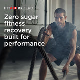 LIFEAID FITAID RX Creatine BCAA Drink on a gym bench