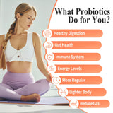 Lifeatlas Probiotics 300 Billion CFU supplement bottle with label