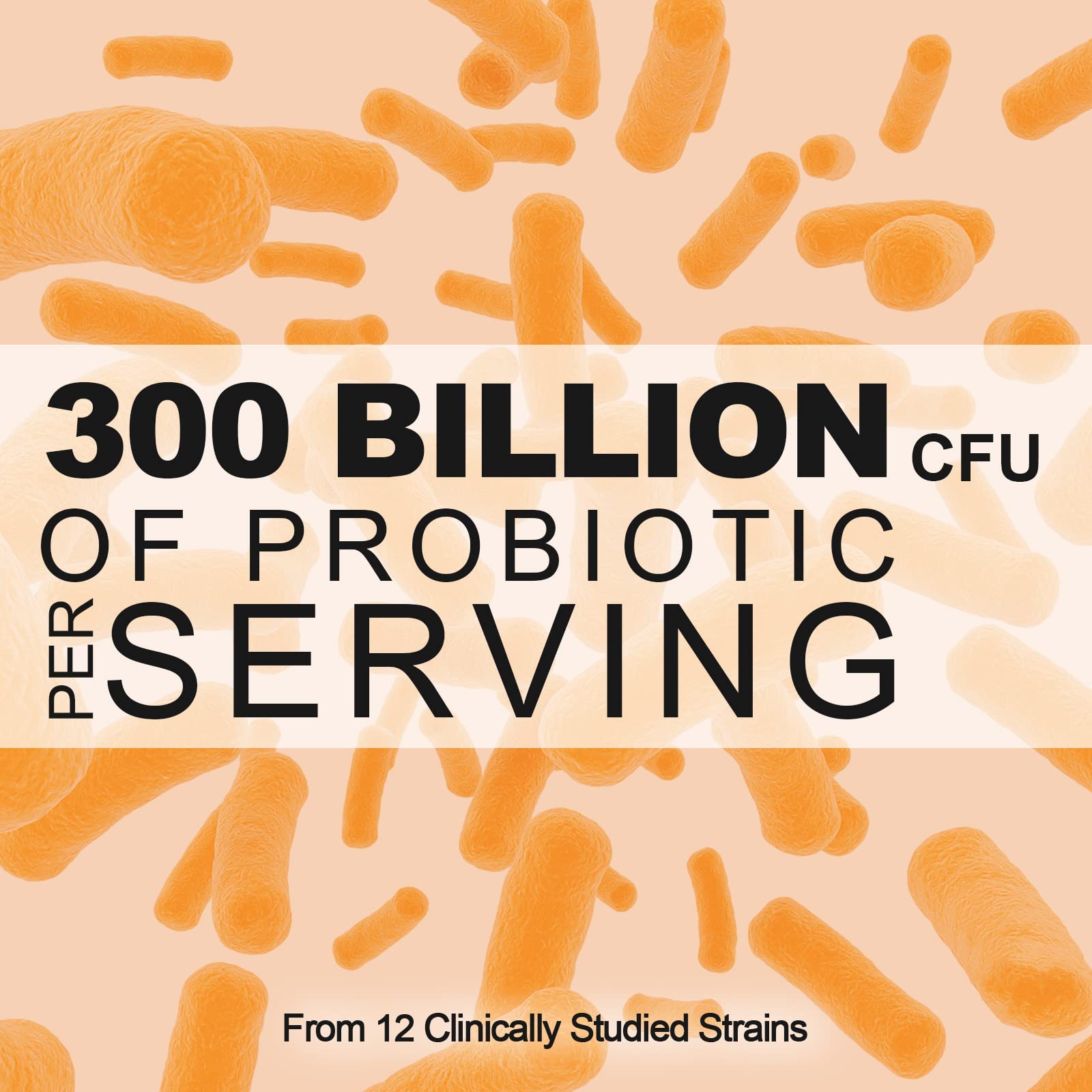 Lifeatlas Probiotics 300 Billion CFU supplement packaging