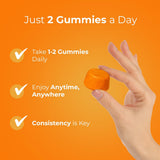 LifeCentric Health Turmeric Curcumin Gummies side view