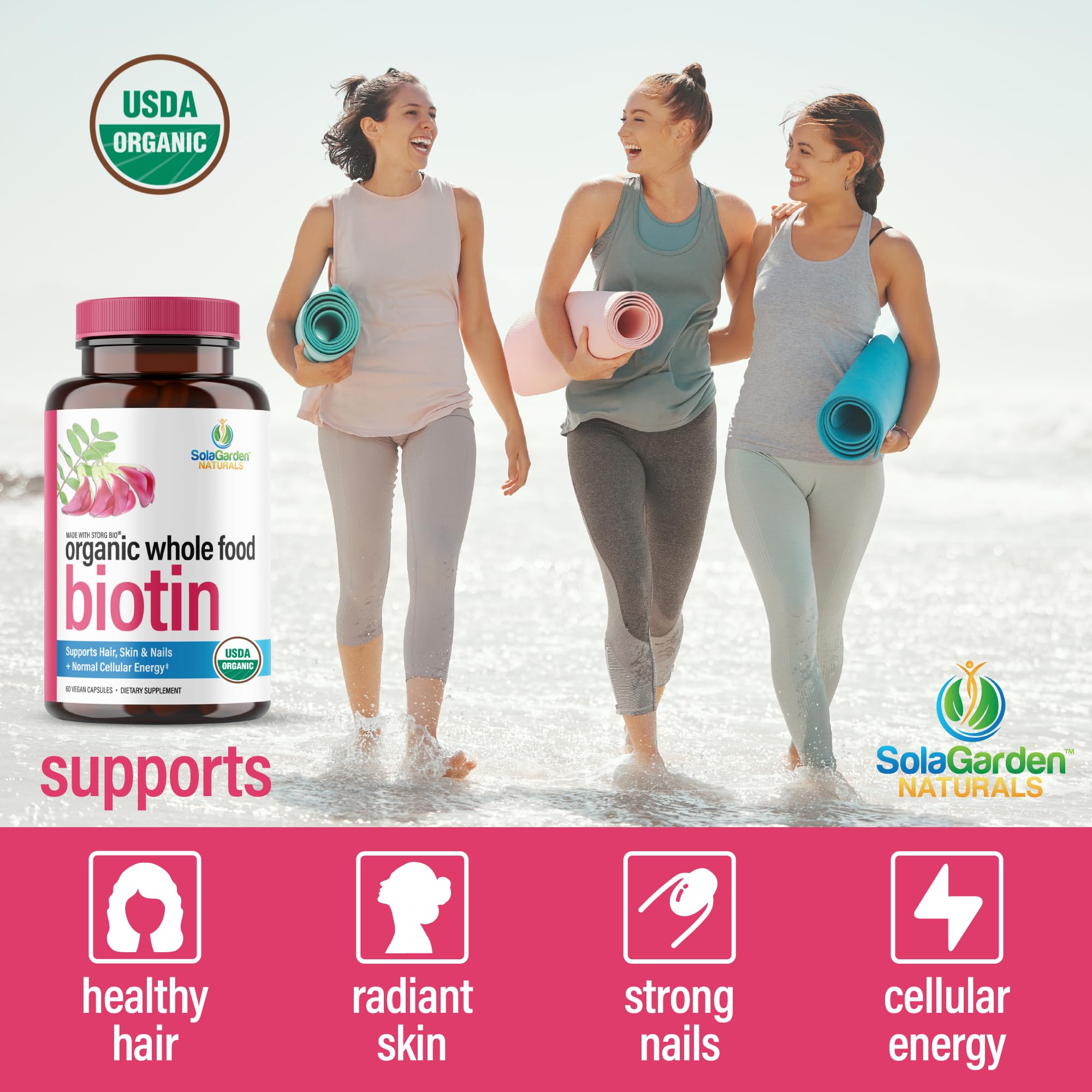 LifeGarden Naturals Whole Food Biotin 5000 MCG ingredients list