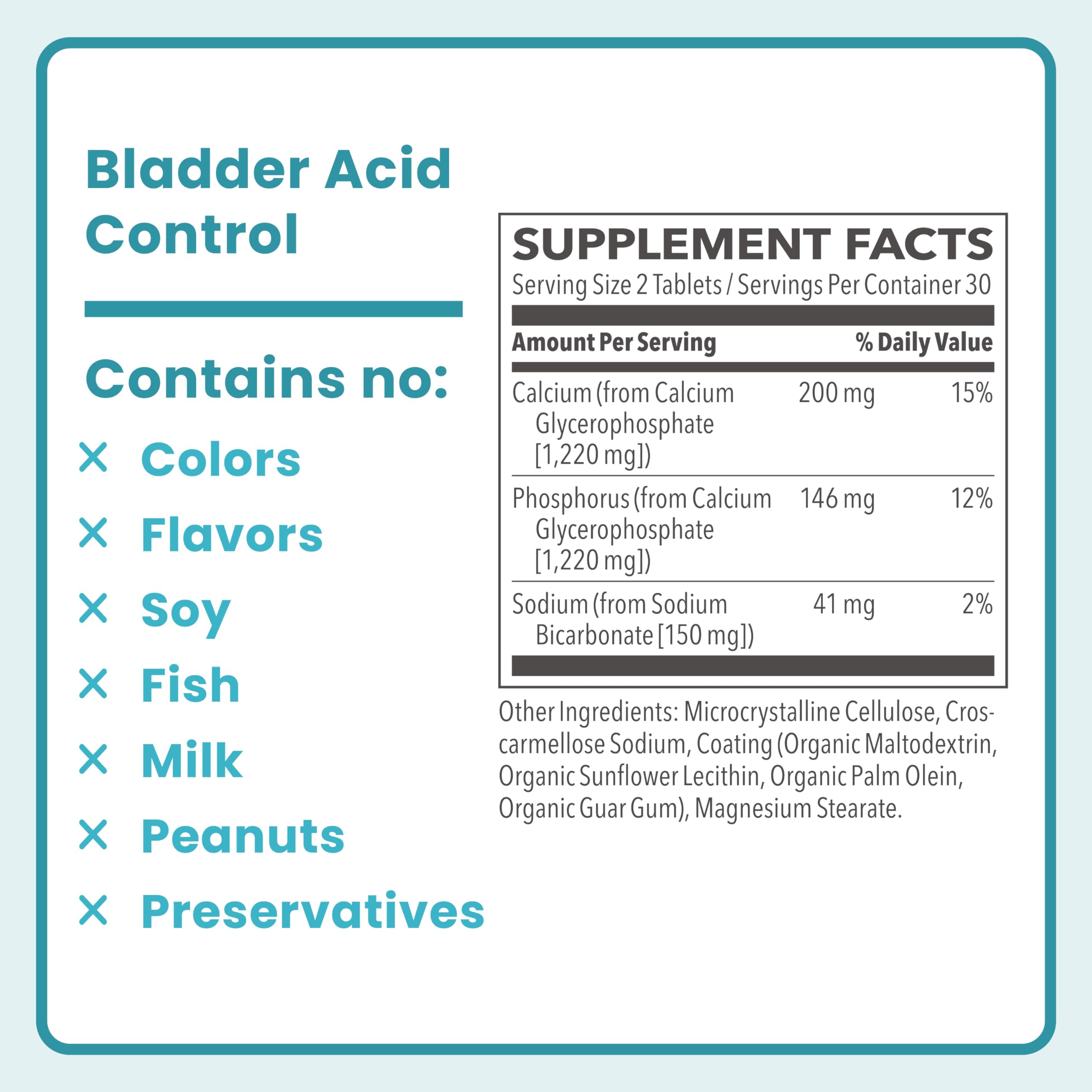 LifeSeasons Acid Neutraliser Tablets on a kitchen counter