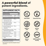 LifeSeasons Adrenal-T Supplement packaging with ingredients list