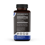 LifeSeasons Ashwagandha supplement bottle side view