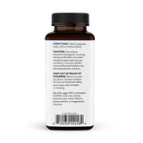 LifeSeasons Ashwagandha supplement capsules on a wooden surface