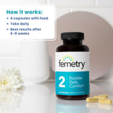 LifeSeasons Bladder Support Supplement packaging with dosage information