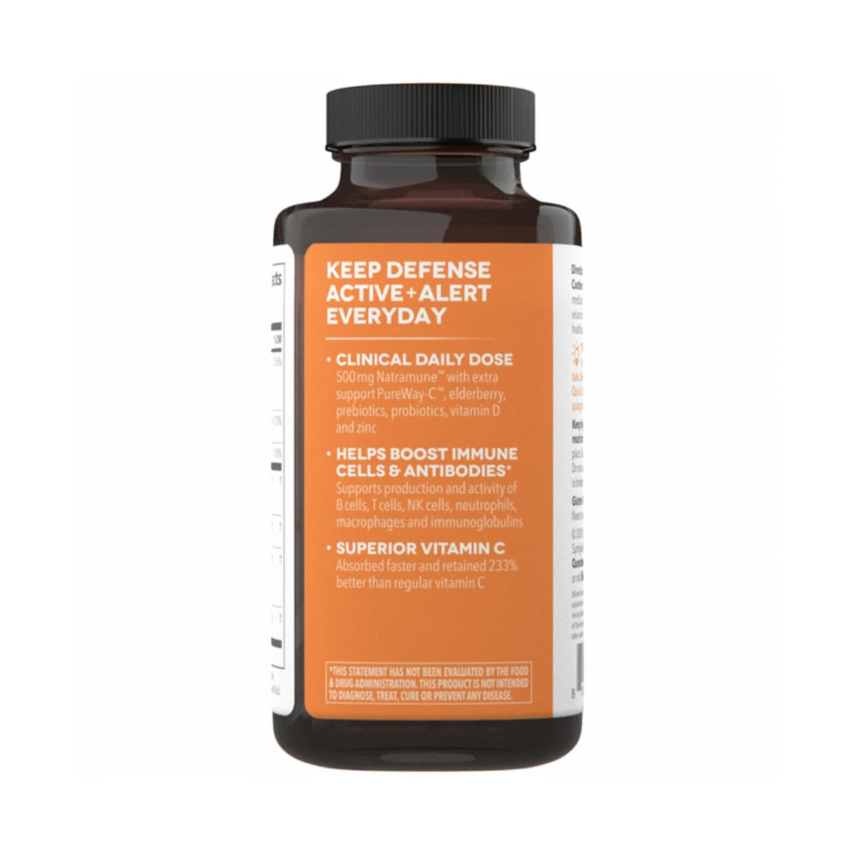 LifeSeasons Daily support daily wellness Support Capsules 60 Count ingredients list on packaging