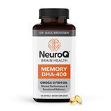 LifeSeasons NeuroQ DHA-400 softgel bottle front view