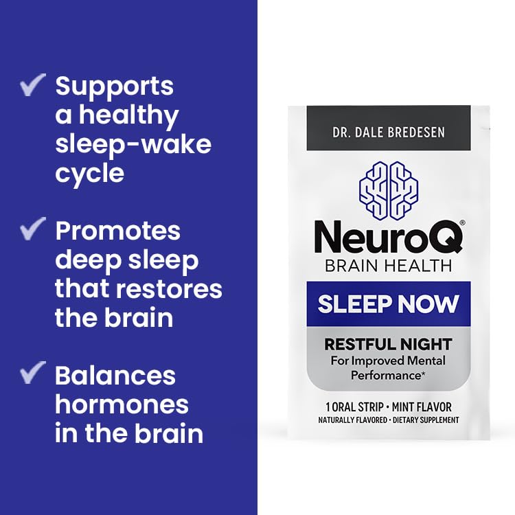 LifeSeasons NeuroQ Sleep Now packaging side view