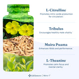 LifeSeasons Nitro-T Men’s Performance Support supplement ingredients list