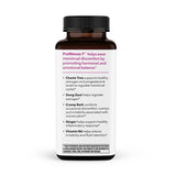 LifeSeasons Pre-Mense-T multivitamin capsules with bottle open
