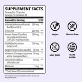 LifeSeasons Rest-ZZZ Extra Strength Sleep Supplement ingredients list
