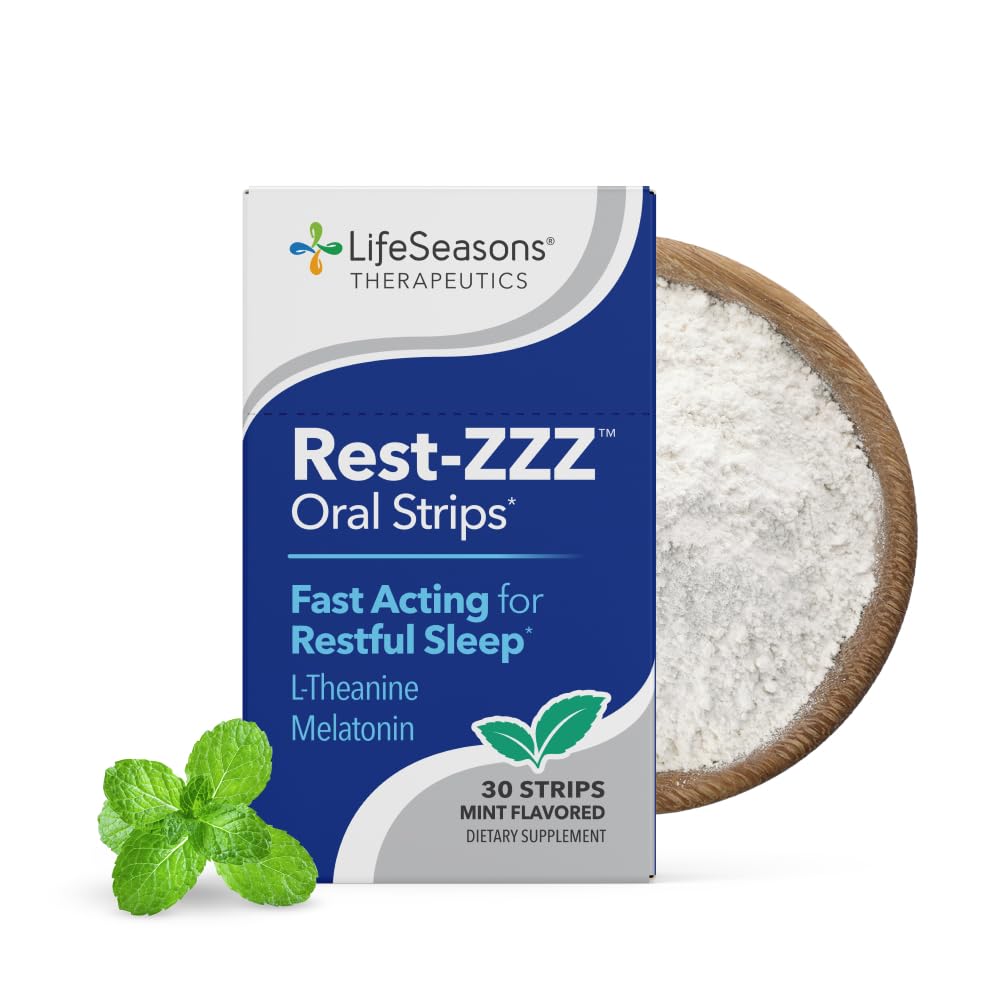 LifeSeasons Rest-ZZZ Oral Strips packaging front view