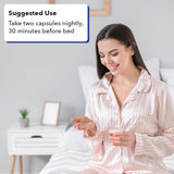 LifeSeasons Rest-ZZZ Sleep Supplement Capsules side view