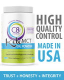 LIFESENSE MCT Oil Powder in a travel-friendly container