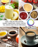 LIFESENSE MCT Oil Powder mixed in a smoothie