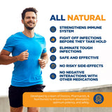 LifeSource Vitamins Echinacea Capsules with a measuring spoon