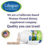 LIFESPAN Oyster Extract 500mg ingredients list