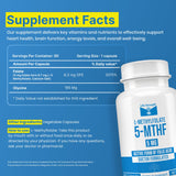 LifeStrength Methylfolate 15mg Dietary Supplement side view