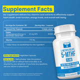 LifeStrength Methylfolate 15mg Dietary Supplement side view
