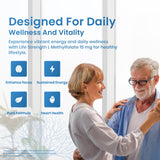 LifeStrength Methylfolate 15mg Dietary Supplement usage instructions