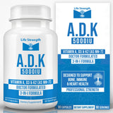 LifeStrength Vitamin ADK Supplement bottle front view