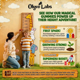 Lifestyle image of a teen enjoying Olyvo Labs Multivitamin Gummies